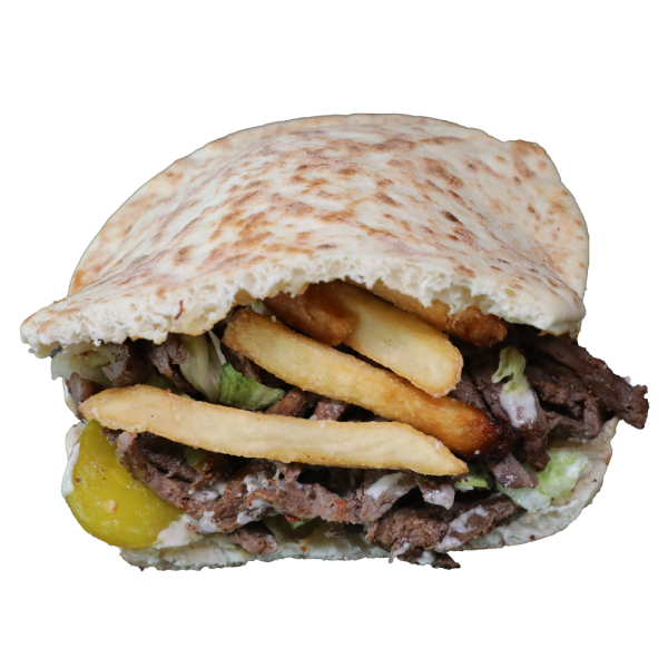 Shawarma Fries Pita