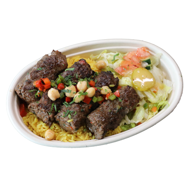 Kofta Kebab Platter