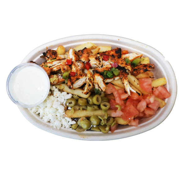 Chicken Kebab Street Fries