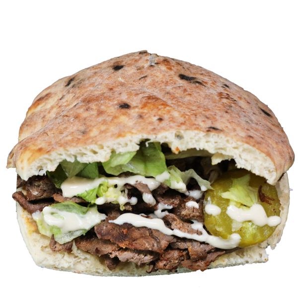 Lamb & Beef Shawarma Pita
