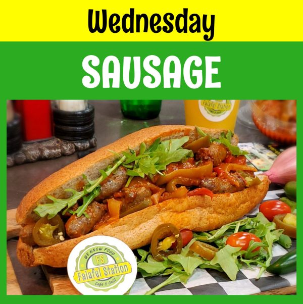Available Wednesday Sausage