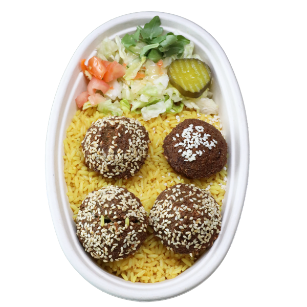 Stuffed Falafel Platter