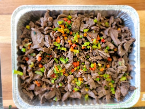 Lamb and beef shawarma